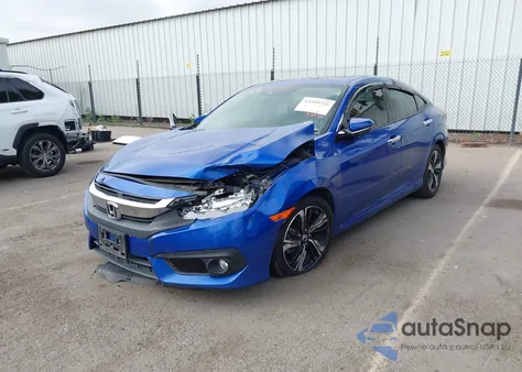 2016 Honda Civic Touring z USA, uszkodzony, nr VIN 2HGFC1F93GH643558